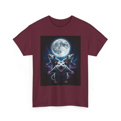 Moonlit Mischief Graphic , , Fun Gift For Animal Lovers, Casual Wear, Quirky Style Graphic Tee | Trendy Streetwear T-Shirt | ...