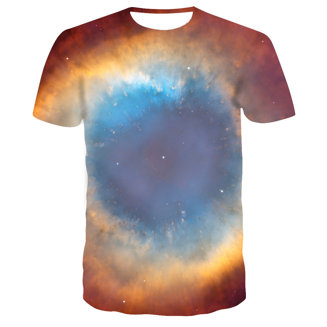 Starry sky print T-shirt