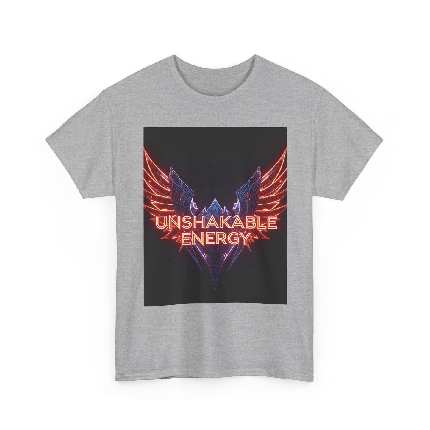 Unshakable Energy Graphic Motivational For Positivity, Casual Wear, Gift For Friends, Workout Gear, Everyday Style Graphic Tee | Trendy S...