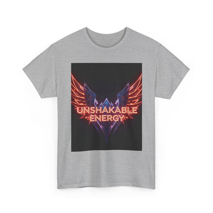 Unshakable Energy Graphic Motivational For Positivity, Casual Wear, Gift For Friends, Workout Gear, Everyday Style Graphic Tee | Trendy S...