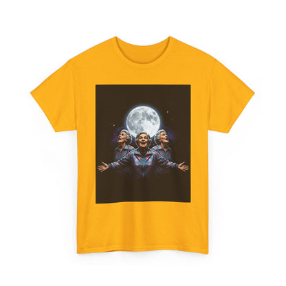 Funny Moon Meme Graphic Tee | Trendy Streetwear T-Shirt | Unisex Cotton Comfort