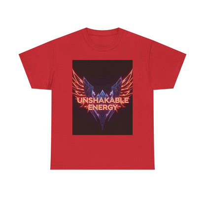 Unshakable Energy Graphic Motivational For Positivity, Casual Wear, Gift For Friends, Workout Gear, Everyday Style Graphic Tee | Trendy S...