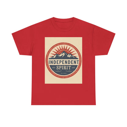 Independent Spirit Heavy Outdoor Adventure , Casual Everyday Wear, Gift For Nature Lovers, Travel , [...] Graphic Tee | Trendy Streetwear...