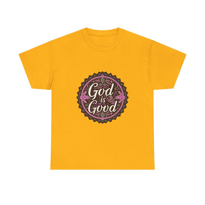 Inspirational Unisex Heavy Cotton Tee - "Faith-Based" Design