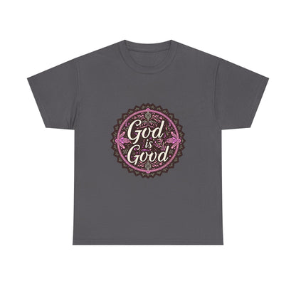 Inspirational Unisex Heavy Cotton Tee - "Faith-Based" Design