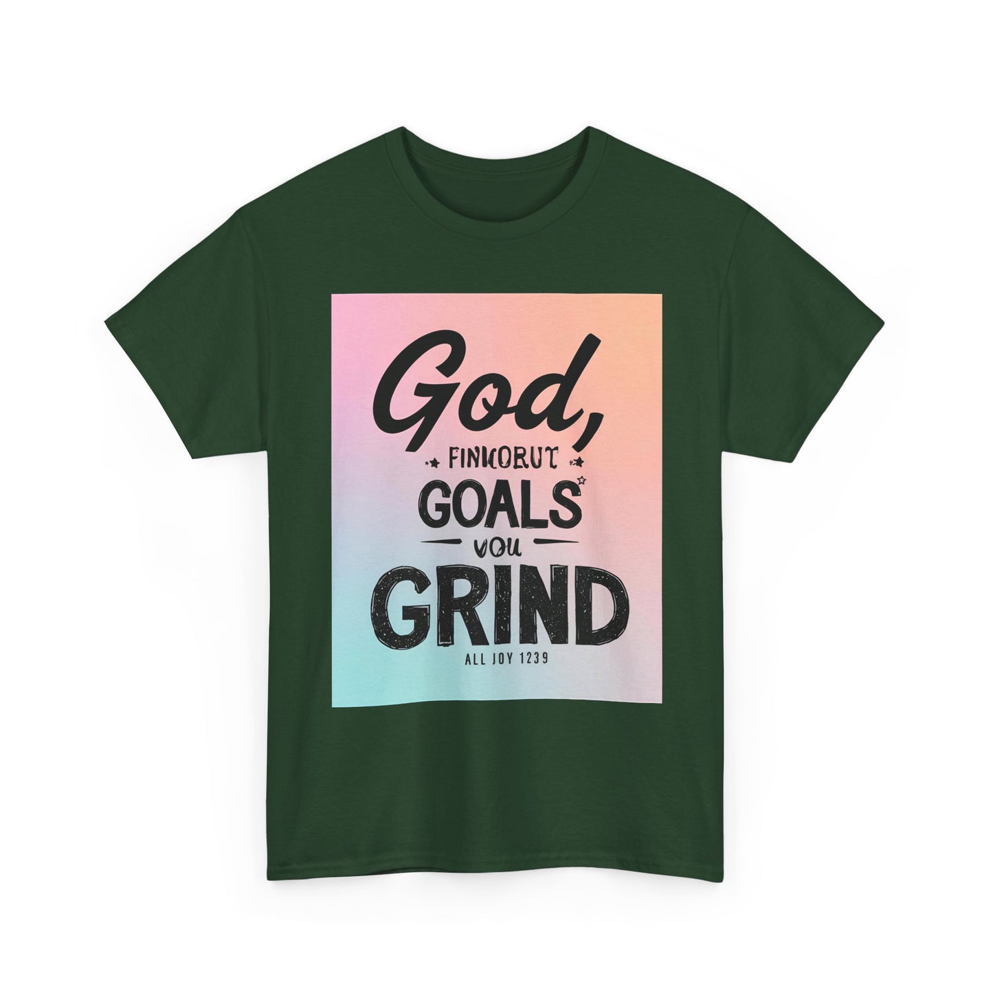 Motivational Graphic 'God, Goals, Grind' Heavy , Inspirational , Everyday Wear, Gift For Dreamers, [...] Graphic Tee | Trendy Streetwear ...