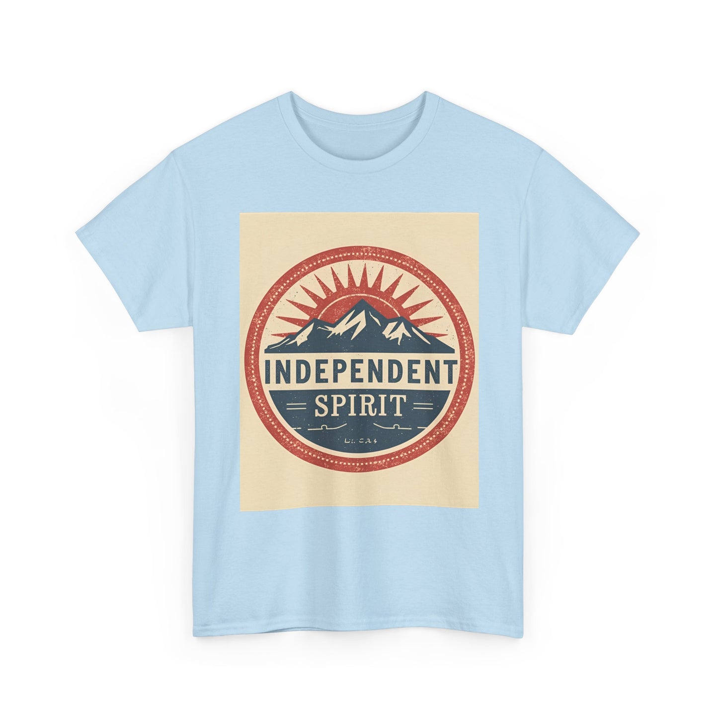 Independent Spirit Heavy Outdoor Adventure , Casual Everyday Wear, Gift For Nature Lovers, Travel , [...] Graphic Tee | Trendy Streetwear...