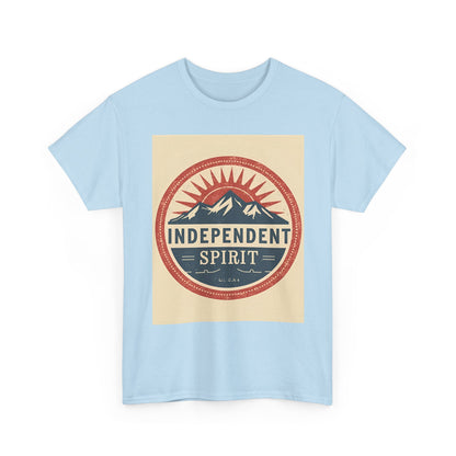 Independent Spirit Heavy Outdoor Adventure , Casual Everyday Wear, Gift For Nature Lovers, Travel , [...] Graphic Tee | Trendy Streetwear...