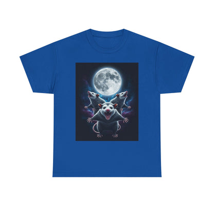 Moonlit Mischief Graphic , , Fun Gift For Animal Lovers, Casual Wear, Quirky Style Graphic Tee | Trendy Streetwear T-Shirt | ...