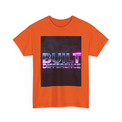 Built Difference Heavy Motivational Graphic , Gift For Friends, Casual Wear, Everyday Style Graphic Tee | Trendy Streetwear T-Shirt | Uni...