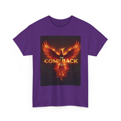Heavy The Comeback Era, Motivational , Phoenix Design, Casual Wear, Gift For New Beginnings, Trendy Graphic Tee | Trendy Streetwear T-Shi...