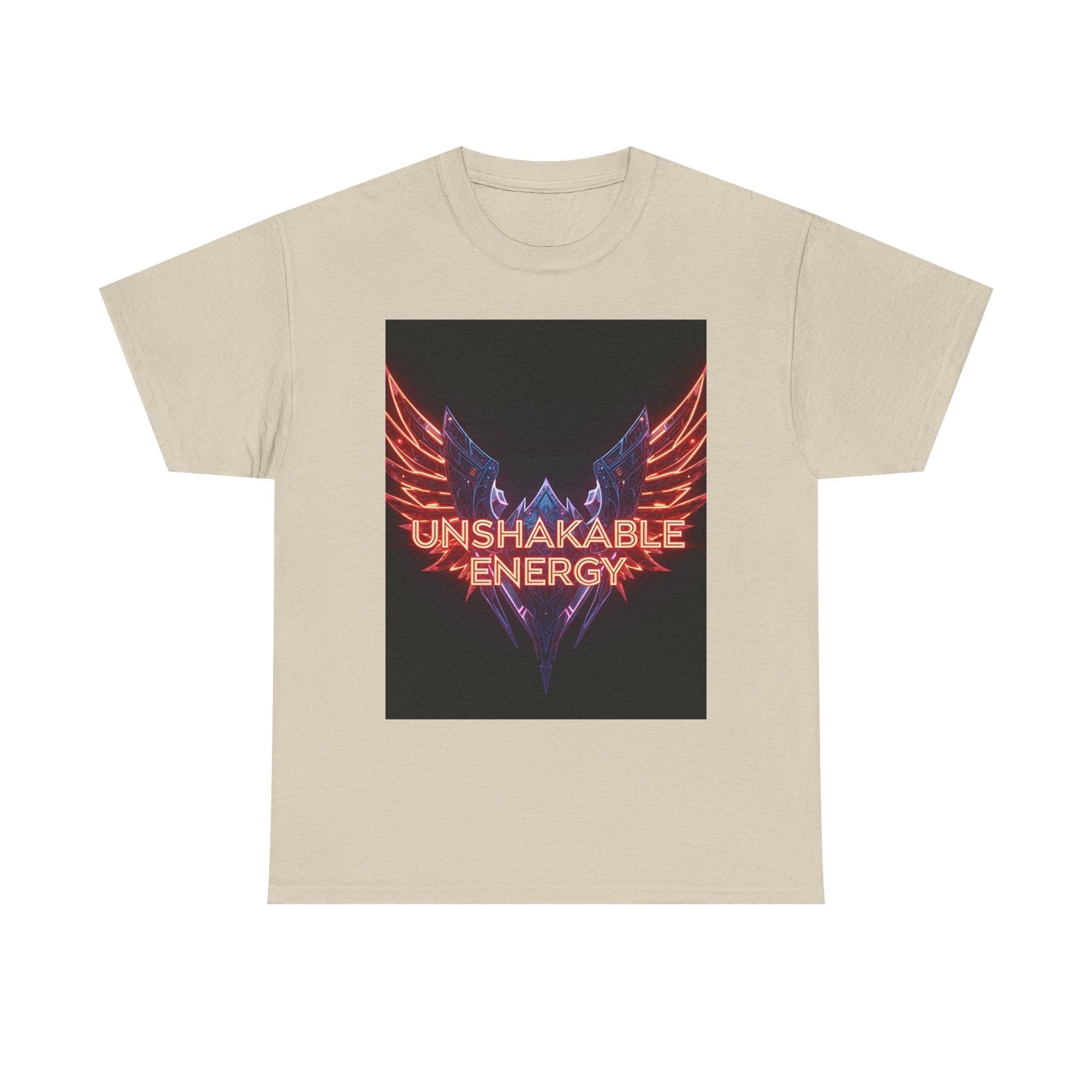 Unshakable Energy Graphic Motivational For Positivity, Casual Wear, Gift For Friends, Workout Gear, Everyday Style Graphic Tee | Trendy S...