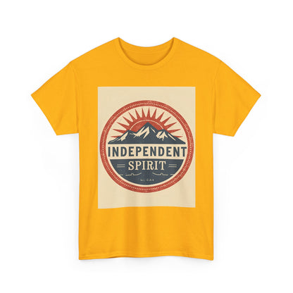 Independent Spirit Heavy Outdoor Adventure , Casual Everyday Wear, Gift For Nature Lovers, Travel , [...] Graphic Tee | Trendy Streetwear...