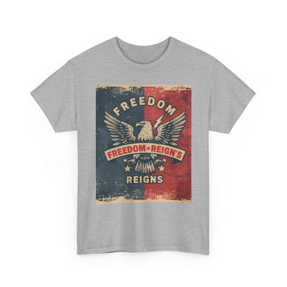 Patriotic Eagle , Vintage Freedom , , Independence Day Gift, Americana , Casual Statement Graphic Tee | Trendy Streetwear T-Shirt | Unise...