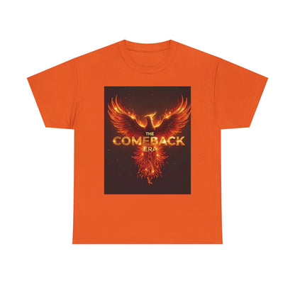 The Comeback Era Heavy , Motivational , Phoenix Graphic , Casual Wear, Gift Idea Graphic Tee | Trendy Streetwear T-Shirt | Unisex Cotton ...