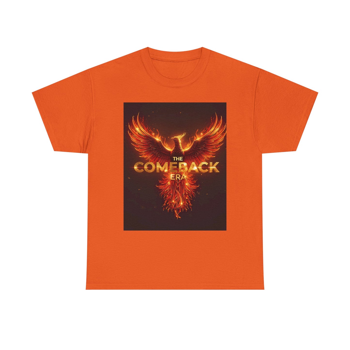 Heavy The Comeback Era, Motivational , Phoenix Design, Casual Wear, Gift For New Beginnings, Trendy Graphic Tee | Trendy Streetwear T-Shi...
