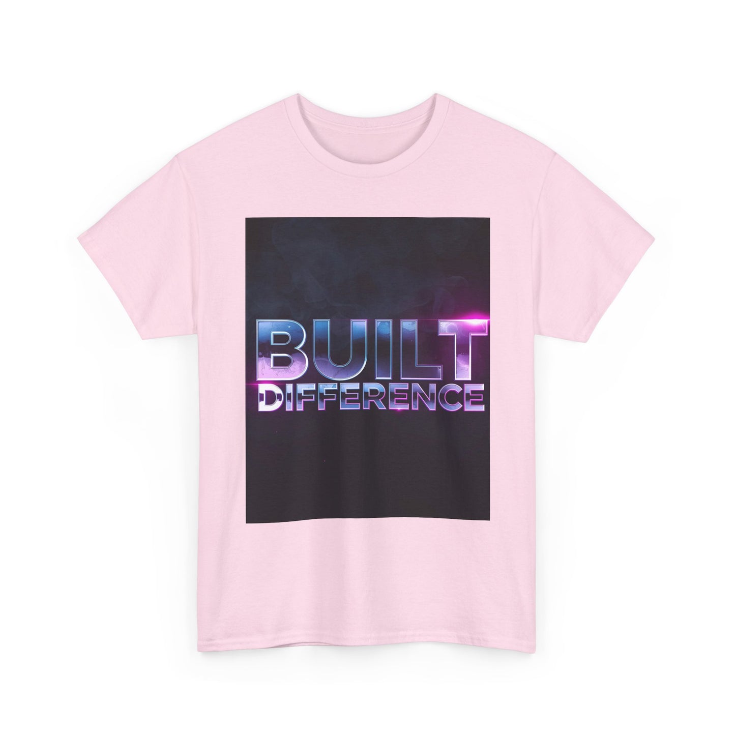Built Difference Heavy Motivational Graphic , Gift For Friends, Casual Wear, Everyday Style Graphic Tee | Trendy Streetwear T-Shirt | Uni...