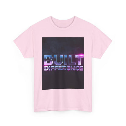 Built Difference Heavy Motivational Graphic , Gift For Friends, Casual Wear, Everyday Style Graphic Tee | Trendy Streetwear T-Shirt | Uni...