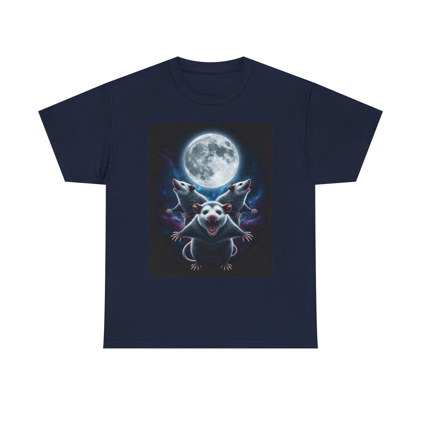 Moonlit Mischief Graphic , , Fun Gift For Animal Lovers, Casual Wear, Quirky Style Graphic Tee | Trendy Streetwear T-Shirt | ...