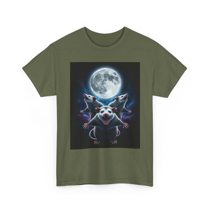 Moonlit Mischief Graphic , , Fun Gift For Animal Lovers, Casual Wear, Quirky Style Graphic Tee | Trendy Streetwear T-Shirt | ...