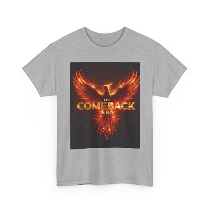 The Comeback Era Heavy , Motivational , Phoenix Graphic , Casual Wear, Gift Idea Graphic Tee | Trendy Streetwear T-Shirt | Unisex Cotton ...