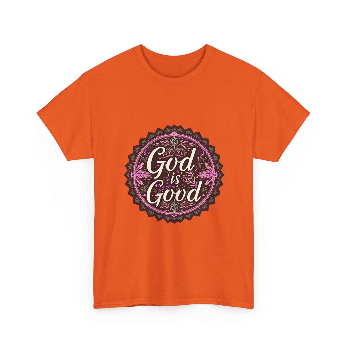 Inspirational Unisex Heavy Cotton Tee - "Faith-Based" Design