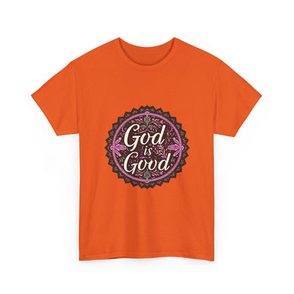 Inspirational Unisex Heavy Cotton Tee - "Faith-Based" Design