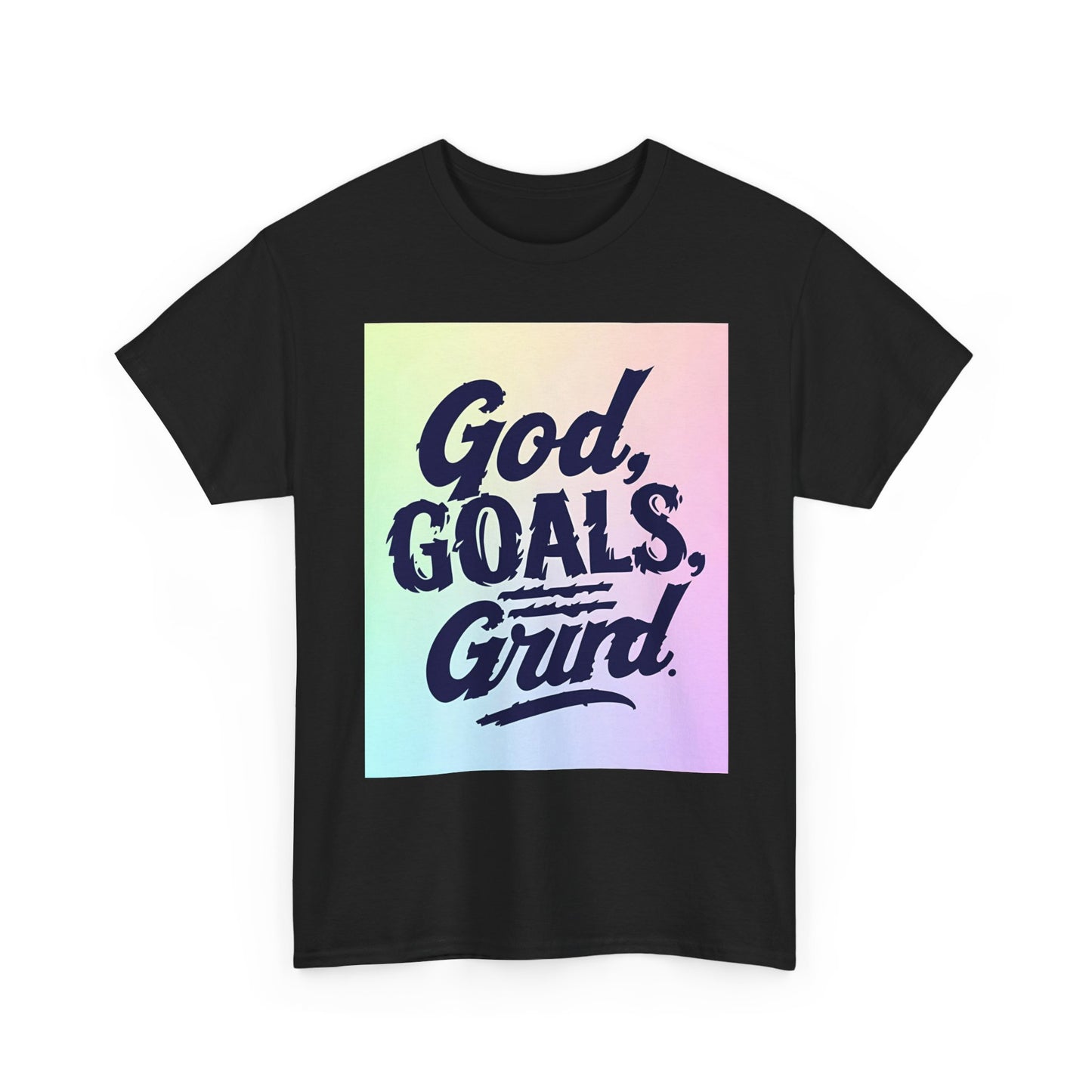Inspirational Heavy God Goals Festival , Motivational Gift, Casual Wear, Spiritual Graphic Tee | Trendy Streetwear T-Shirt | Unisex Cotto...