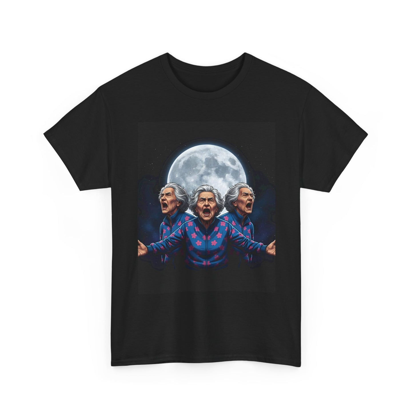 Moonlit Guru Heavy , Fun Graphic For Hipsters, Perfect  Gift For Friends, Casual Wear, [...] Graphic Tee | Trendy Streetwea...