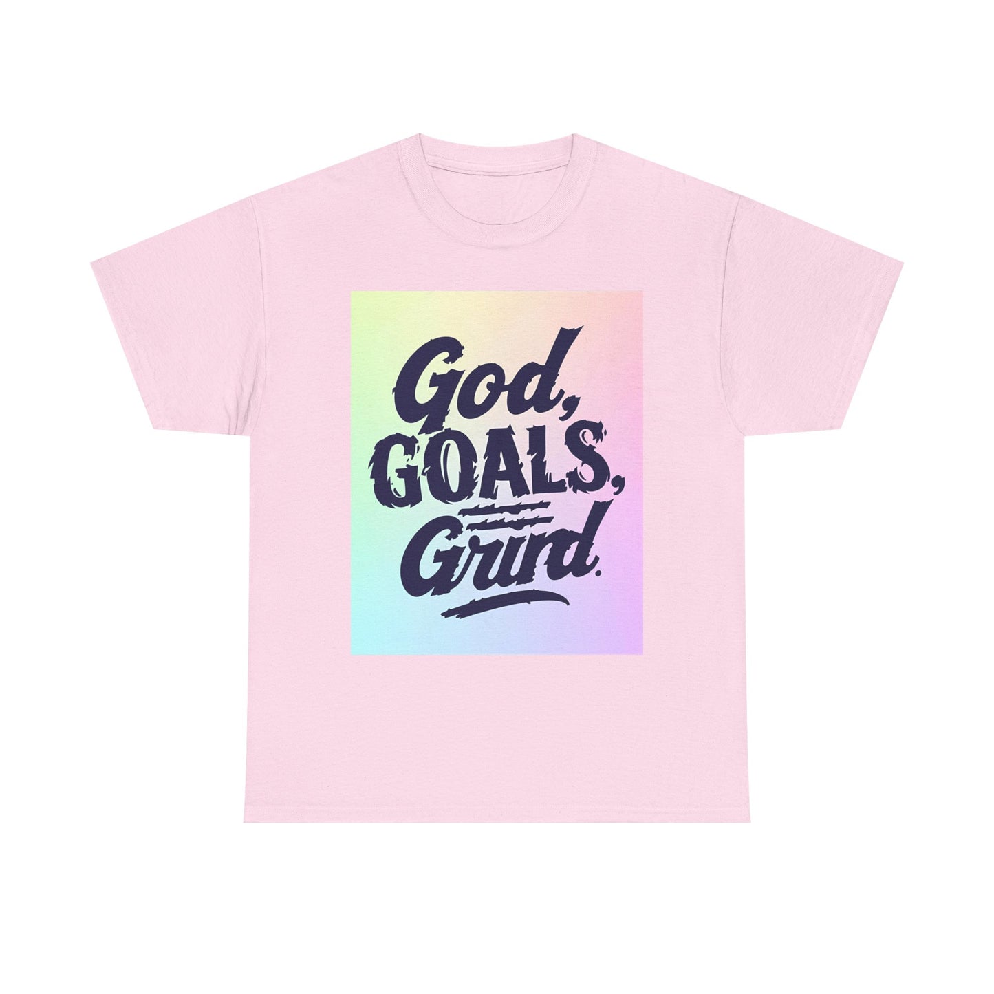 Inspirational Heavy God Goals Festival , Motivational Gift, Casual Wear, Spiritual Graphic Tee | Trendy Streetwear T-Shirt | Unisex Cotto...