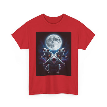 Moonlit Mischief Graphic , , Fun Gift For Animal Lovers, Casual Wear, Quirky Style Graphic Tee | Trendy Streetwear T-Shirt | ...