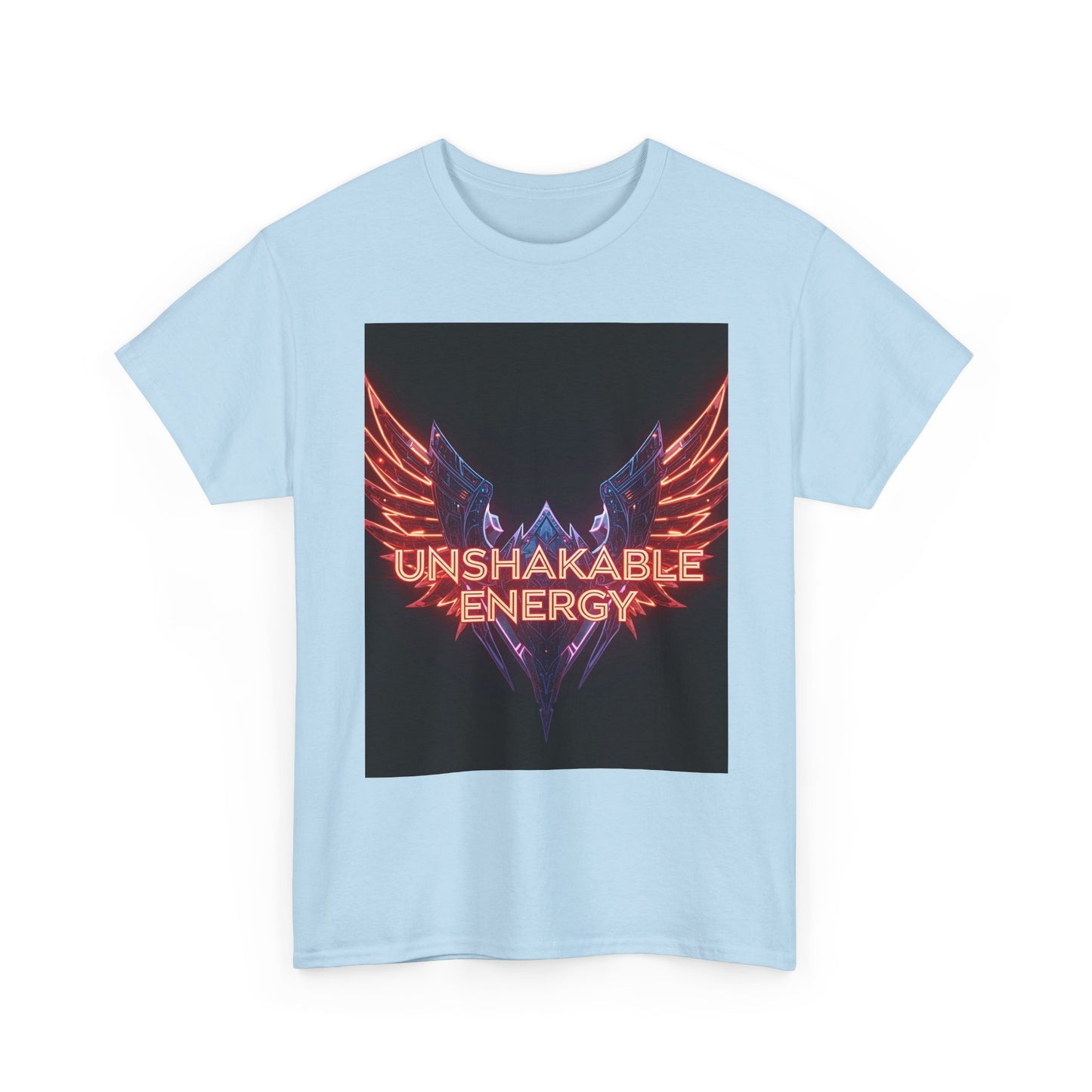 Unshakable Energy Graphic Motivational For Positivity, Casual Wear, Gift For Friends, Workout Gear, Everyday Style Graphic Tee | Trendy S...
