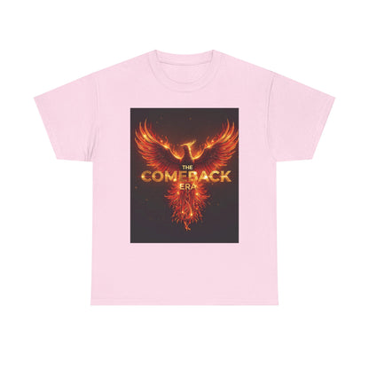 The Comeback Era Heavy , Motivational , Phoenix Graphic , Casual Wear, Gift Idea Graphic Tee | Trendy Streetwear T-Shirt | Unisex Cotton ...