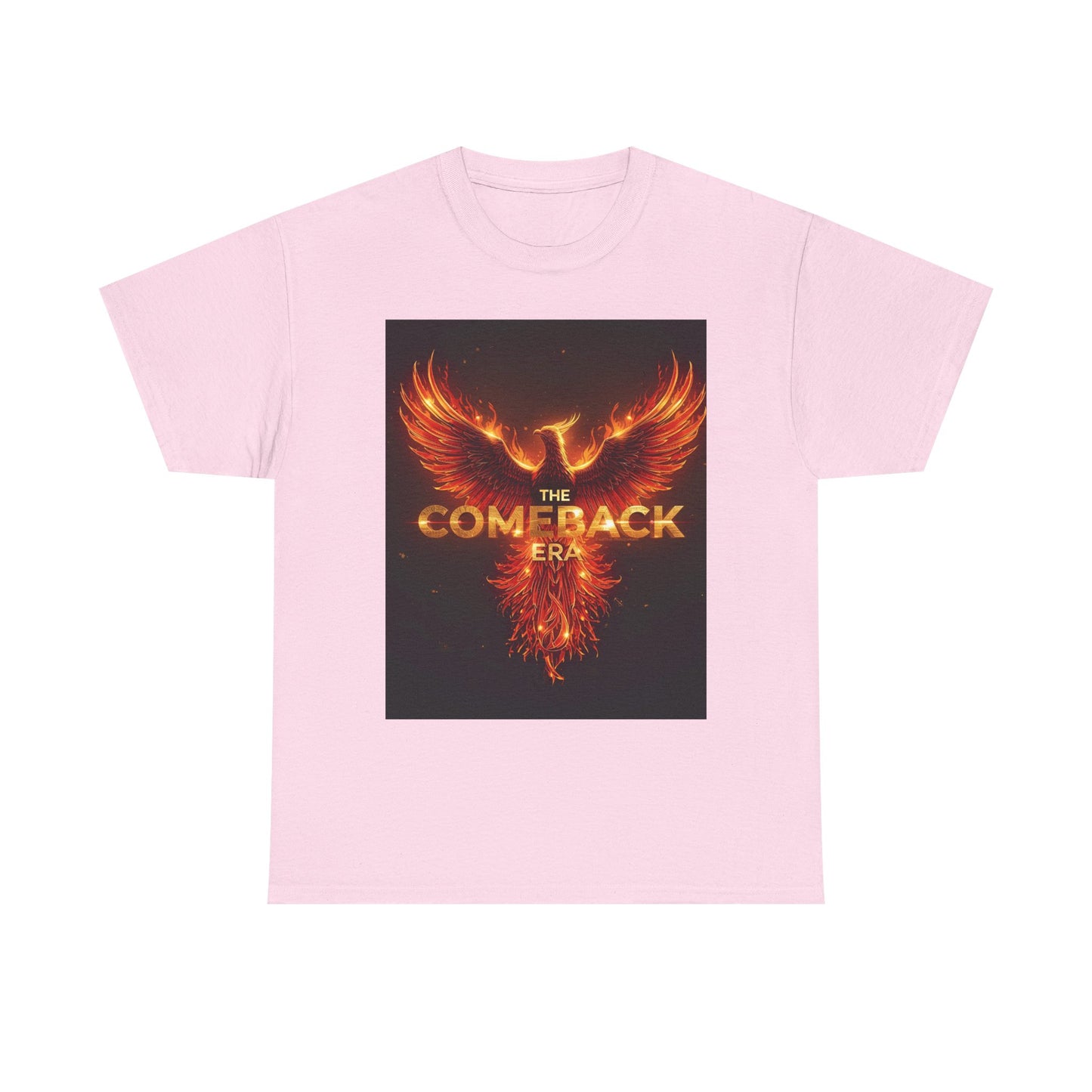 Heavy The Comeback Era, Motivational , Phoenix Design, Casual Wear, Gift For New Beginnings, Trendy Graphic Tee | Trendy Streetwear T-Shi...