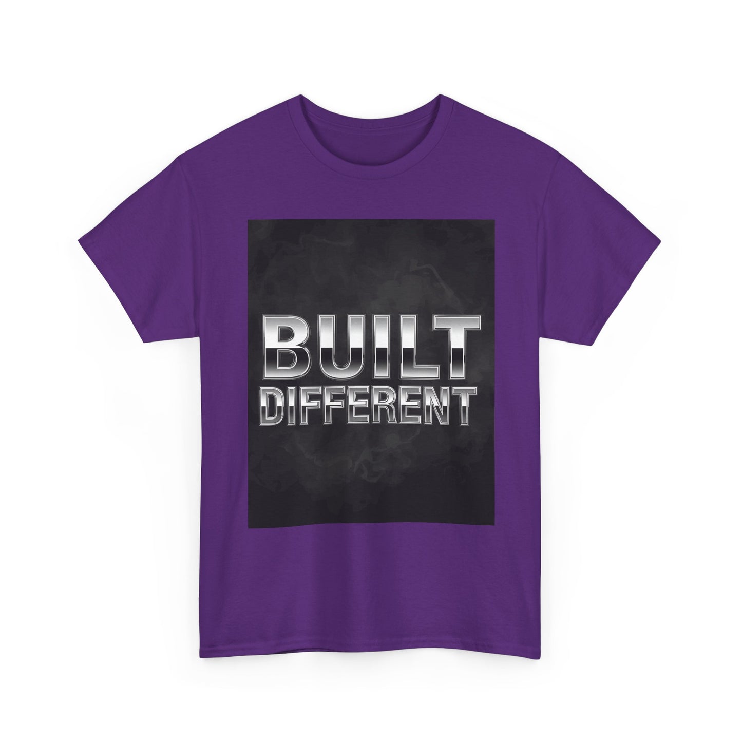 Built Different Heavy , Inspiring Gift, Casual Wear, Workout , Motivational Fashion, Street Style Top Graphic Tee | Trendy Streetwear T-S...