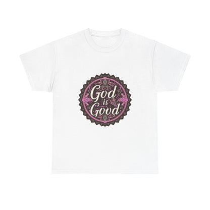 Inspirational Unisex Heavy Cotton Tee - "Faith-Based" Design