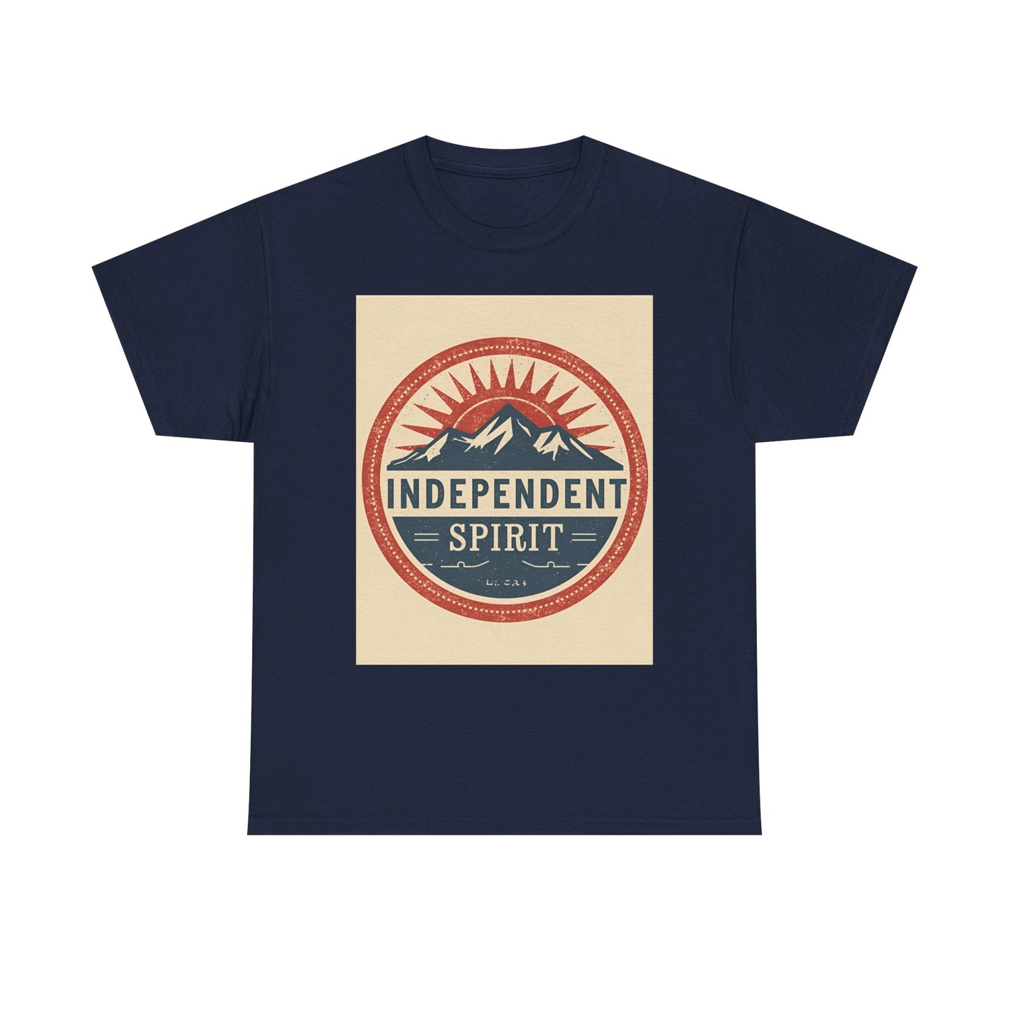 Independent Spirit Heavy Outdoor Adventure , Casual Everyday Wear, Gift For Nature Lovers, Travel , [...] Graphic Tee | Trendy Streetwear...
