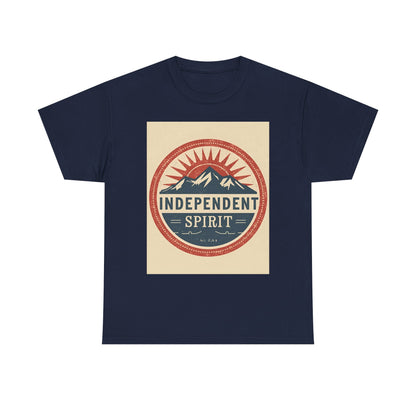 Independent Spirit Heavy Outdoor Adventure , Casual Everyday Wear, Gift For Nature Lovers, Travel , [...] Graphic Tee | Trendy Streetwear...