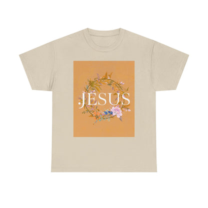 Floral Trendy Unisex Heavy Cotton Tee | Casual Wear