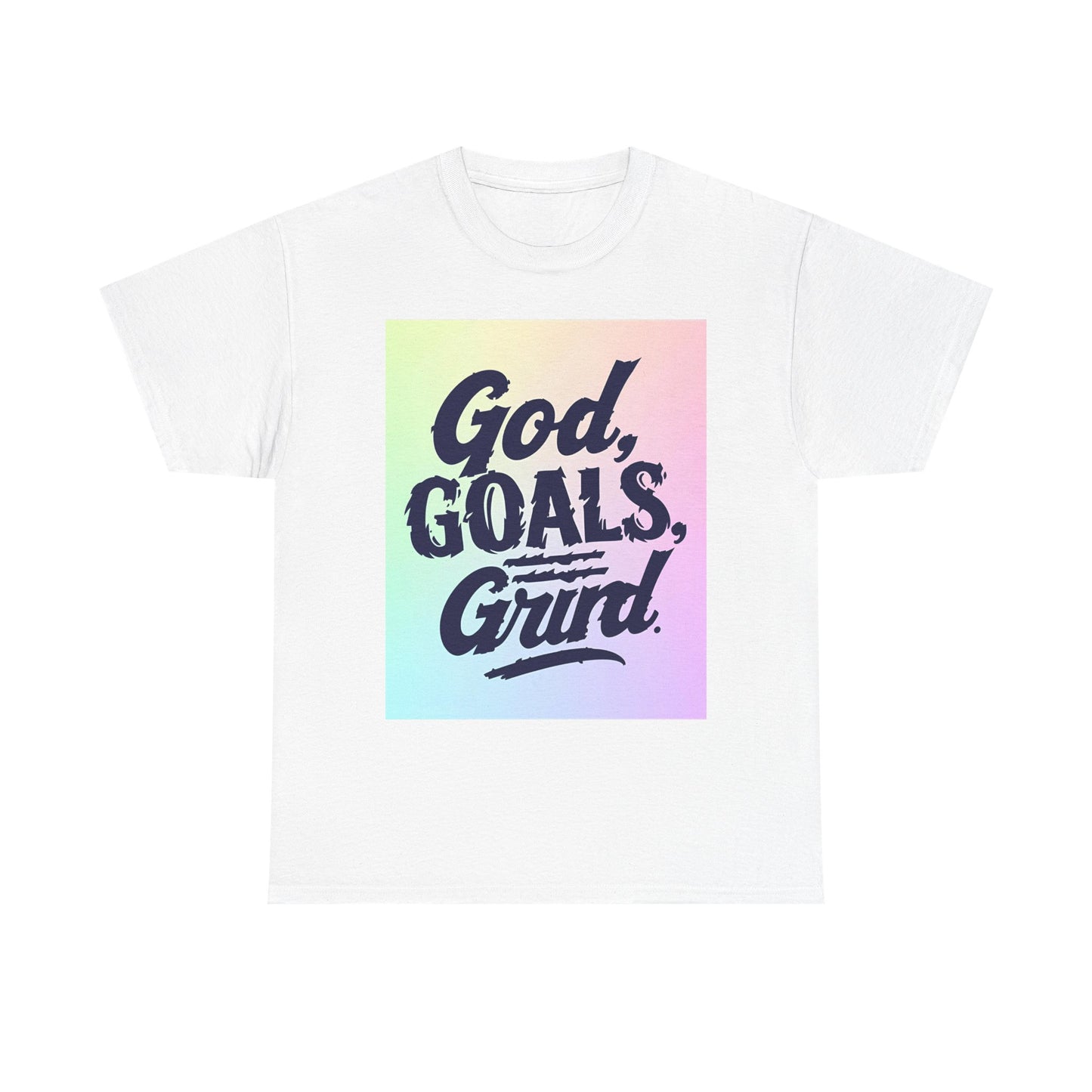 Inspirational Heavy God Goals Festival , Motivational Gift, Casual Wear, Spiritual Graphic Tee | Trendy Streetwear T-Shirt | Unisex Cotto...