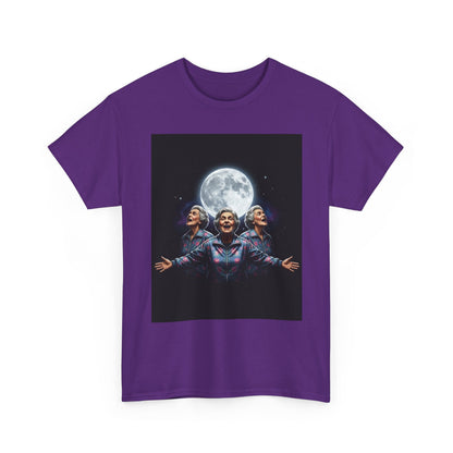 Funny Moon Meme Graphic Tee | Trendy Streetwear T-Shirt | Unisex Cotton Comfort